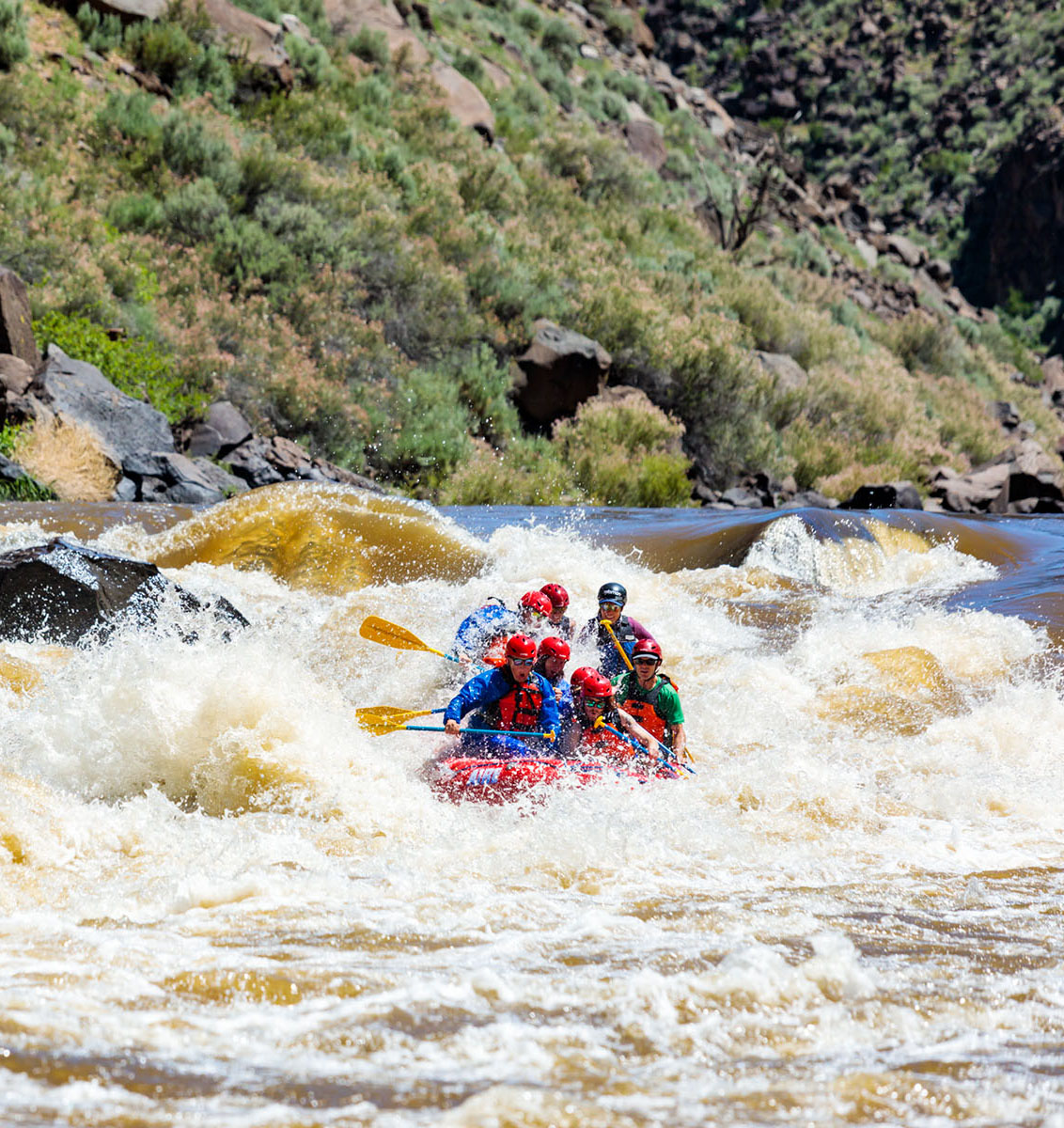 White water rafting Taos Rio Grande